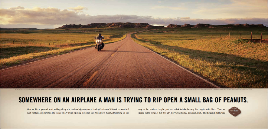 Harley-Davidson’s Advertisement